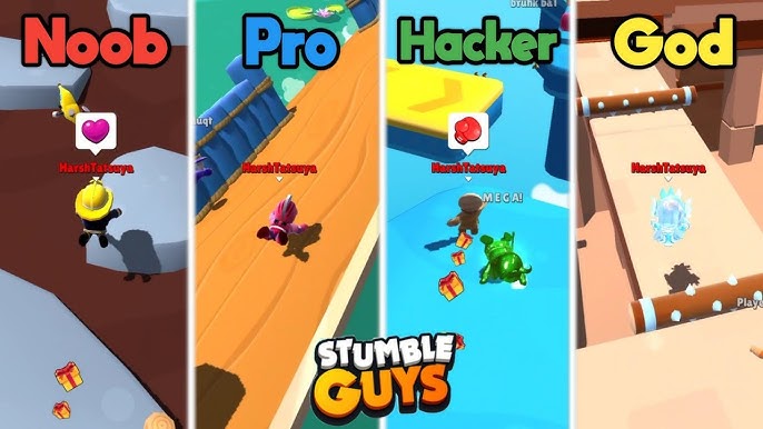 NOOB vs PRO vs HACKER - Stumble Guys 