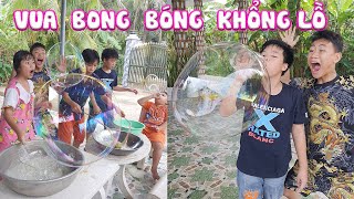 Cuộc Thi Tìm Ra Người Làm Bong Bóng Xà Phòng To Nhất [ Trang And Vinh ] screenshot 5