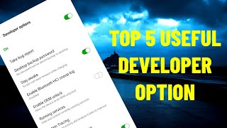 Top 5 Advanced Developer Options Hidden Features You Should Enable Wealth