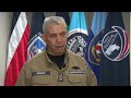 El viceministro de Seguridad, Martín Arias, informa sobre rescate del pescador Alejandro Pérez.