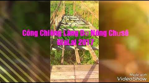 MTX - Công Chiềng Tây Nguyên Dần Tộc Làng Dơ Nông Chưsê GiaLai | Phố Núi GiaLai Official