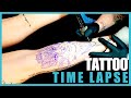 Geometric mandala cat tattoo  linework   tattoo vlog  2020