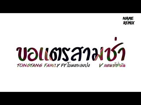 #เพลงแดนซ์ ( ขอแตรสามช่า - Tongtang Family ft.โอมงกะลงปง ) V.แดนซ์ช่ามัน Nameremix