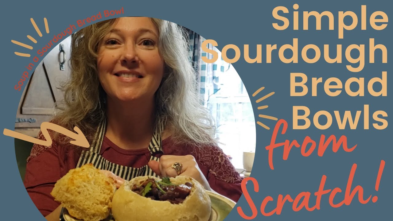 Delicious Soup in a Bread Bowl Recipe Simple Sourdough Starter Bread