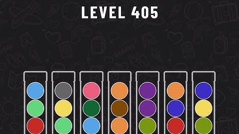 Ball Sort Puzzle Level 405 #ballsortpuzzle #ballsortpuzzlegameplay #puzzlegame #mobilegames