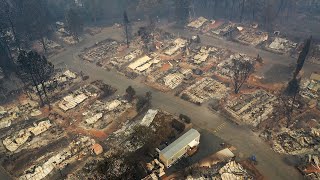 Cal fire said the camp was caused by power lines owned and operated
pacific gas & electric. learn more about this story at
https://www.newsy.com/9052...
