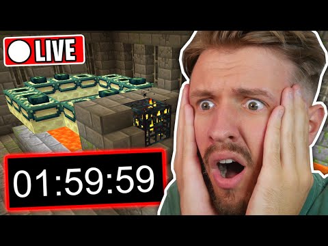 I HAVE 2 HOURS TO BEAT MINECRAFT OR I GIFT VIEWERS!! - I HAVE 2 HOURS TO BEAT MINECRAFT OR I GIFT VIEWERS!!