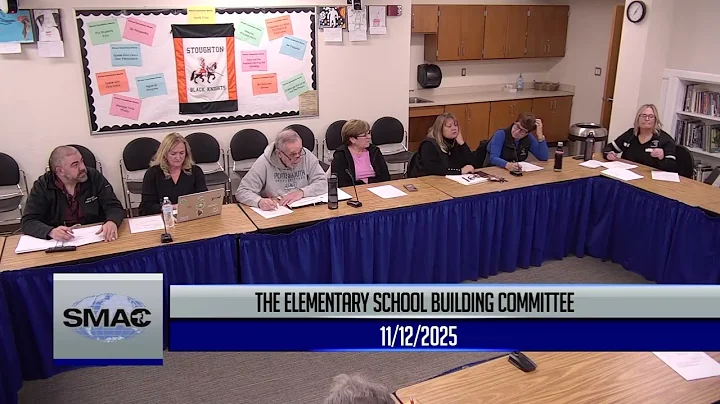 Elementary School Building Committee: 11/12/25