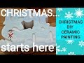 Christmas DIY 2018 Ceramic painting