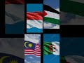 Collab Ber 4 Negara #shorts #janganlupasubscribe #fypシ゚ #freepalestine #alhamdulillah #collab