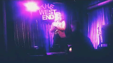 Danette Rodriguez addressing a Heckler