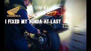 I FIXED MY HONDA VFR 800