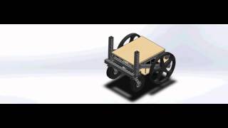 WHIM Wheelchair CAD Assembly Animation