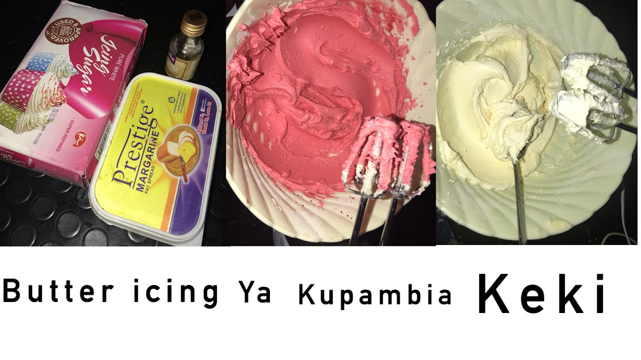 JINSI YA KUTENGENEZA ICING SUGAR YA KUPAMBIA KEKI#mapishirahisi