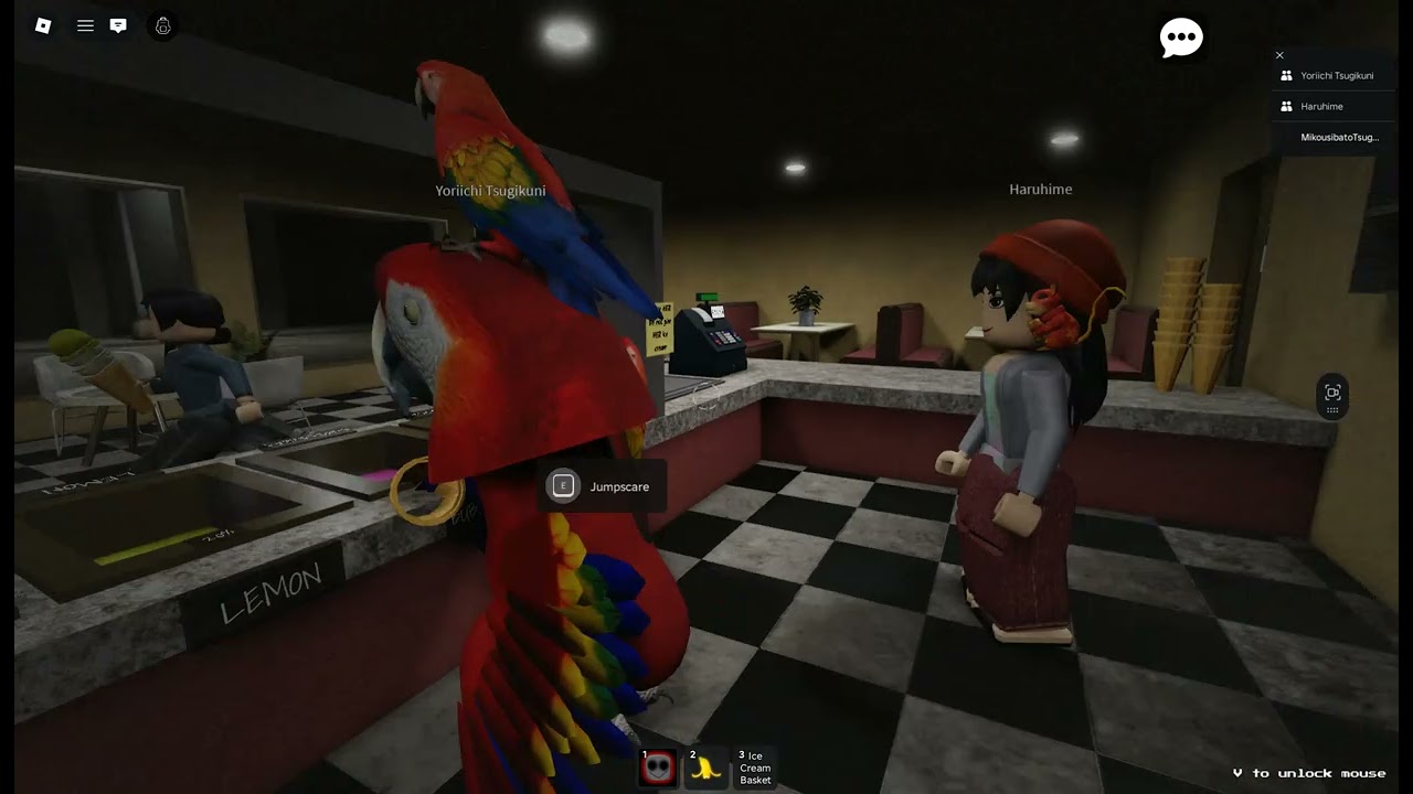 Ice Cream Horror Game(Roblox)