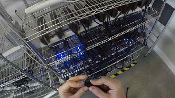 GPU RTX 3080 Mining Farm - Setting up 14 GPU Mining Rig