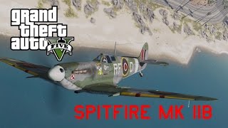 GTA V Spitfire MK IIb WWII Fighter (MOD)