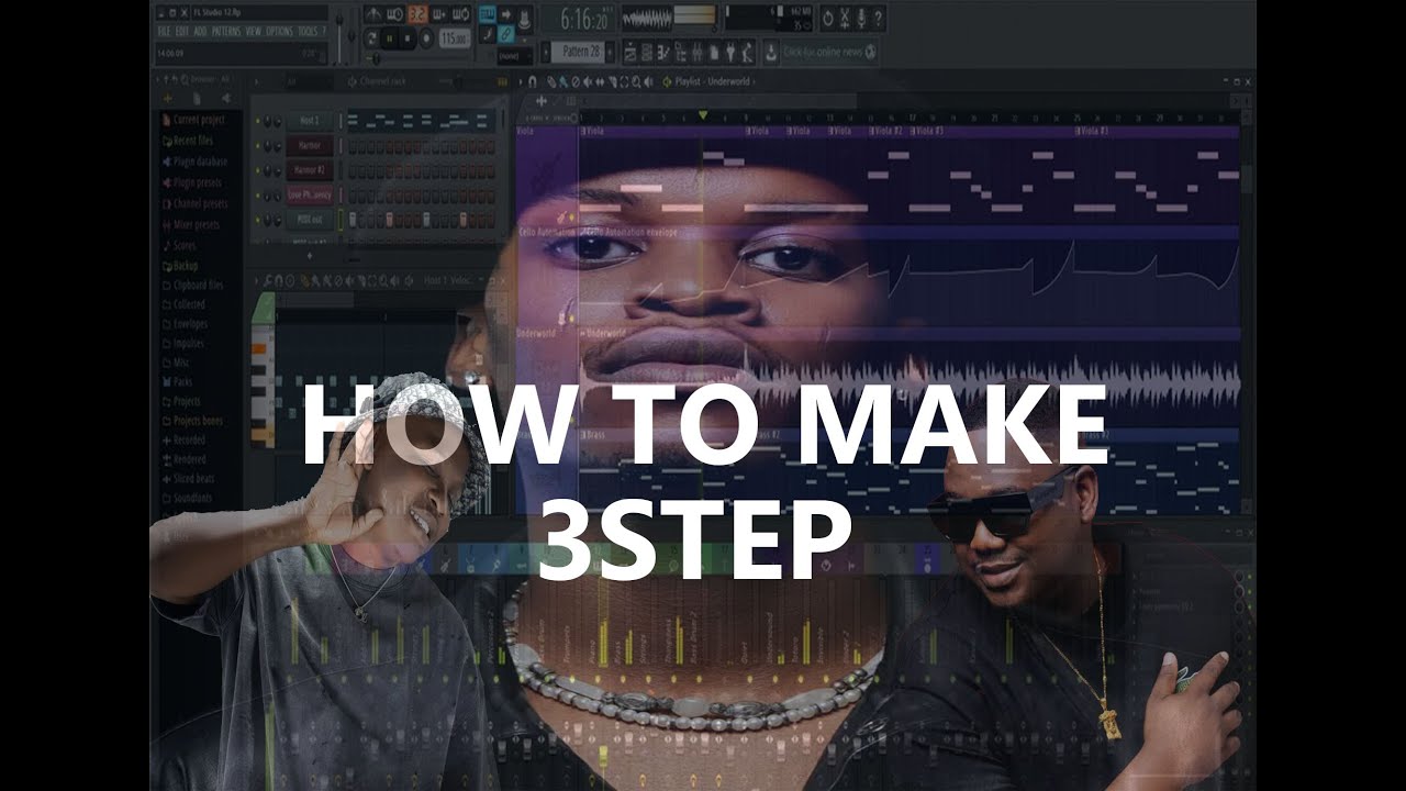 How to make 3step like dlala thukzin ft funky qla for Sykes