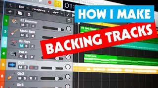 How I Make My Backing Tracks | Tutorial for Guitarists | Software I Use