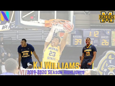 Kj Williams Murray State Racers 2019-20 Highlight Montage