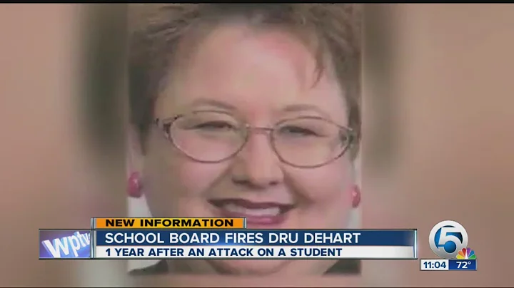 School board fires Dru Dehart