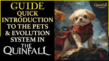 Introduction To The Pet & Evolution System In The Quinfall MMORPG | Quick Guide | Collector/Life Pet