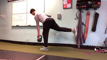 TonyGentilcore.com - Wall Supported 1-Leg RDL