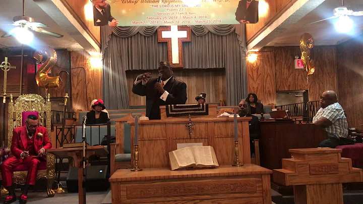 Bishop Seabrooks Preaching during the 2018 Pastora...
