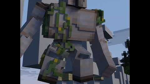 just a dancing golem#learnanimation #animation #blender #minecraft #irongolem #stay #3danimation