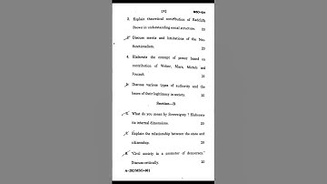 IGNOU MSO 001 Question | December 2024 | 9 out 10 Questions from Playlist #ignousociology #mso001