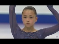 Kamila Valieva - Short Program - Junior Ladies - Torino 2019