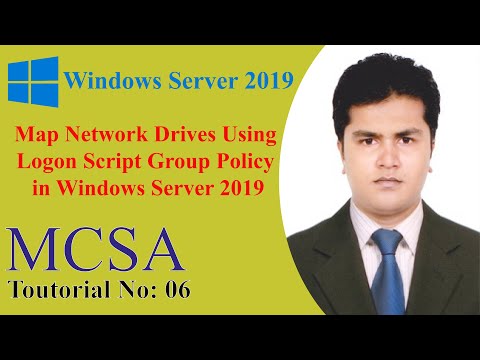 How To Map Network Drives Using Logon Script Group Policy in Windows Server 2019