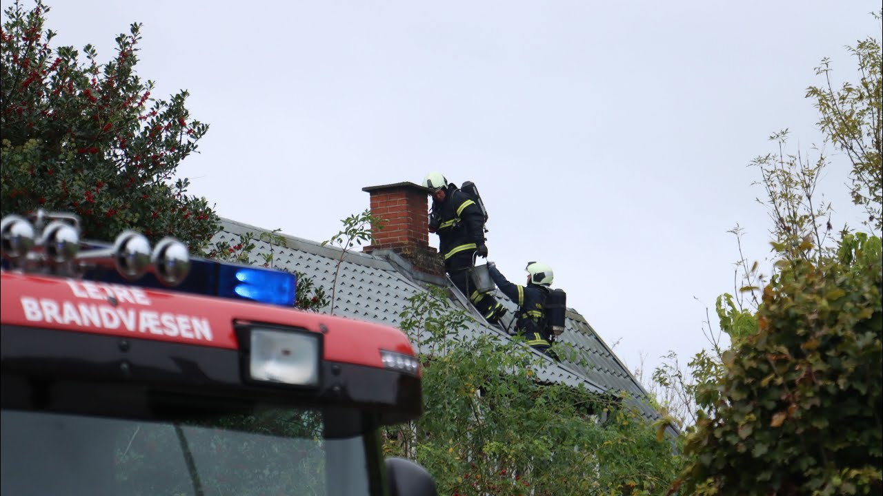 Skorstensbrand i Kisserup Fredag 10/10-25
