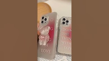 Clear case with pop socket