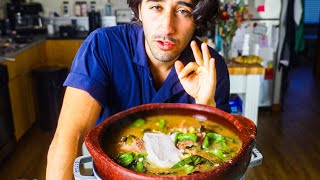 good soup Day 1 Lamb Pozole Verde