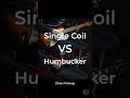 Single Coil vs Humbucker (pt. 7) - Clean Picking Comparison #guitar #stratocaster #lespaul #fender