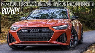 WOW! 2023 AUDI RS6 AVANT 807HP POWERDIVISION & MGMOTORSPORT - UNIQUE COLOURED BEAST - In Detail