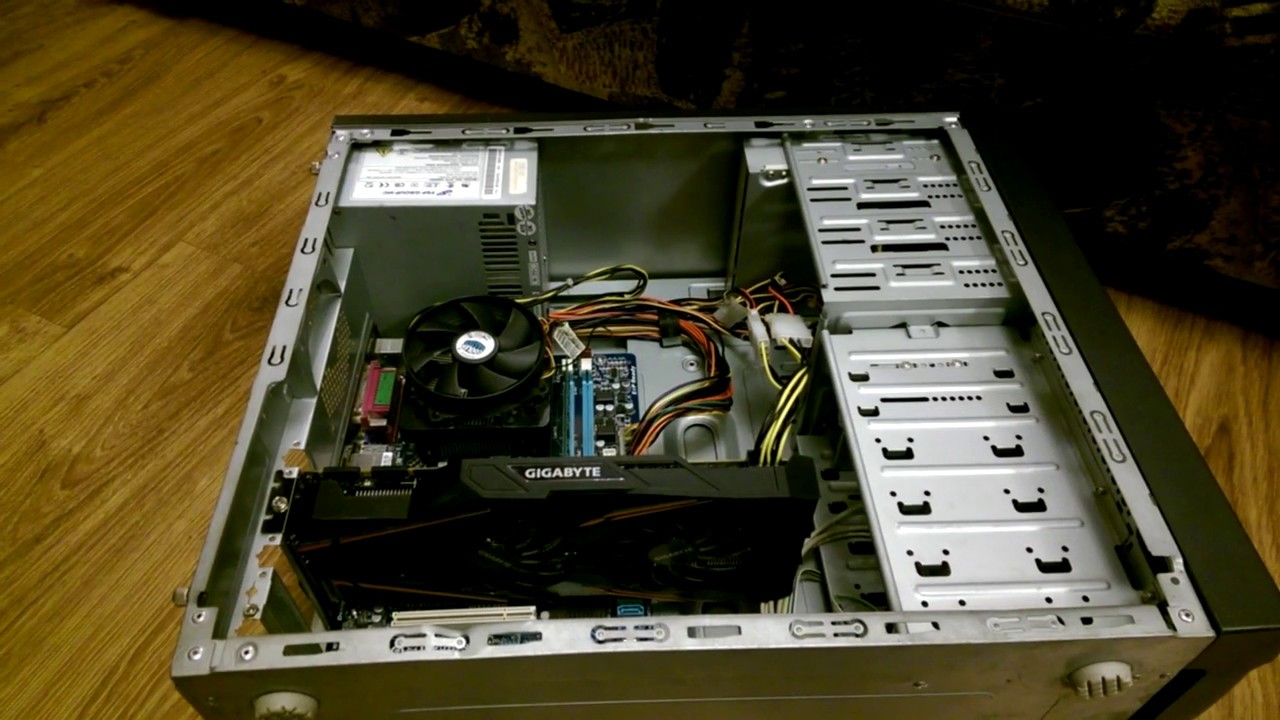 мощная видеокарта на слабом ПК