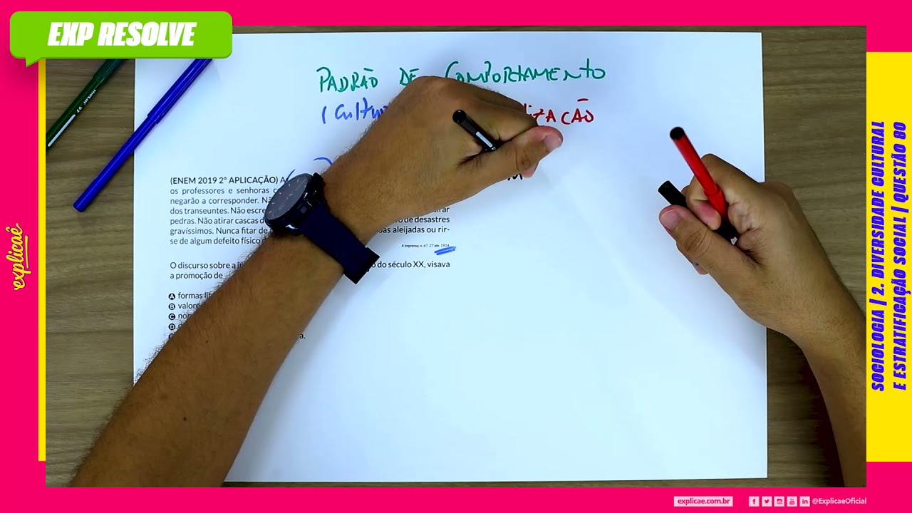 AS CRIANÇAS DEVEM SAUDAR AS PESSOAS DISTINTAS, (...) | DIVERSIDADE CULTURAL E ESTRATIFICAÇÃO SOCIAL