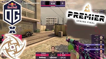 🇪🇺 OG vs 🇸🇪 NiP OVERPASS HIGHLIGHTS - BLAST Premier: Spring 2020 European Finals