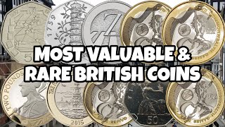 Most Valuable u0026 Rare British Coins | Have you found these coins in your change?