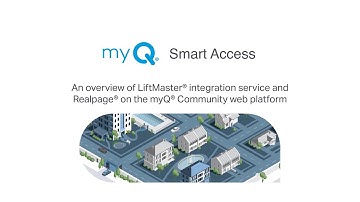 How to Integrate RealPage Resident Data with the myQ Community Platform | Support
