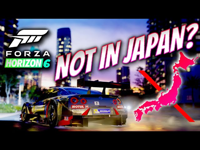 Forza Horizon 6 WON'T be set in JAPAN - here's why 