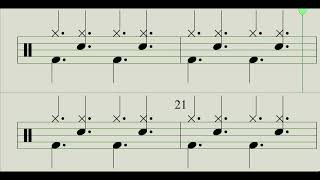 Tears For Fears - EVERYBODY WANTS TO RULES THE WORLD - Easy Drums Sheet Resimi