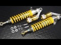 ZRX1100 オーリンズ オクムラ チューニング仕様 リアショックはこんな感じです。