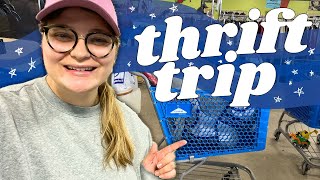 COME THRIFT WITH ME TO RESELL ONLINE! 🛒