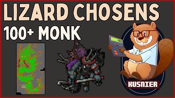 Lizard Chosens | 100+ Monk | Tibia