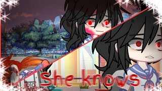She knows//meme//Yandere simulator//gacha stu-club//!!TW::BLOOD!! screenshot 3