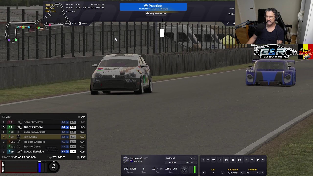 iRacing iRating grind in Ferrair GT3 at Mt Fuji