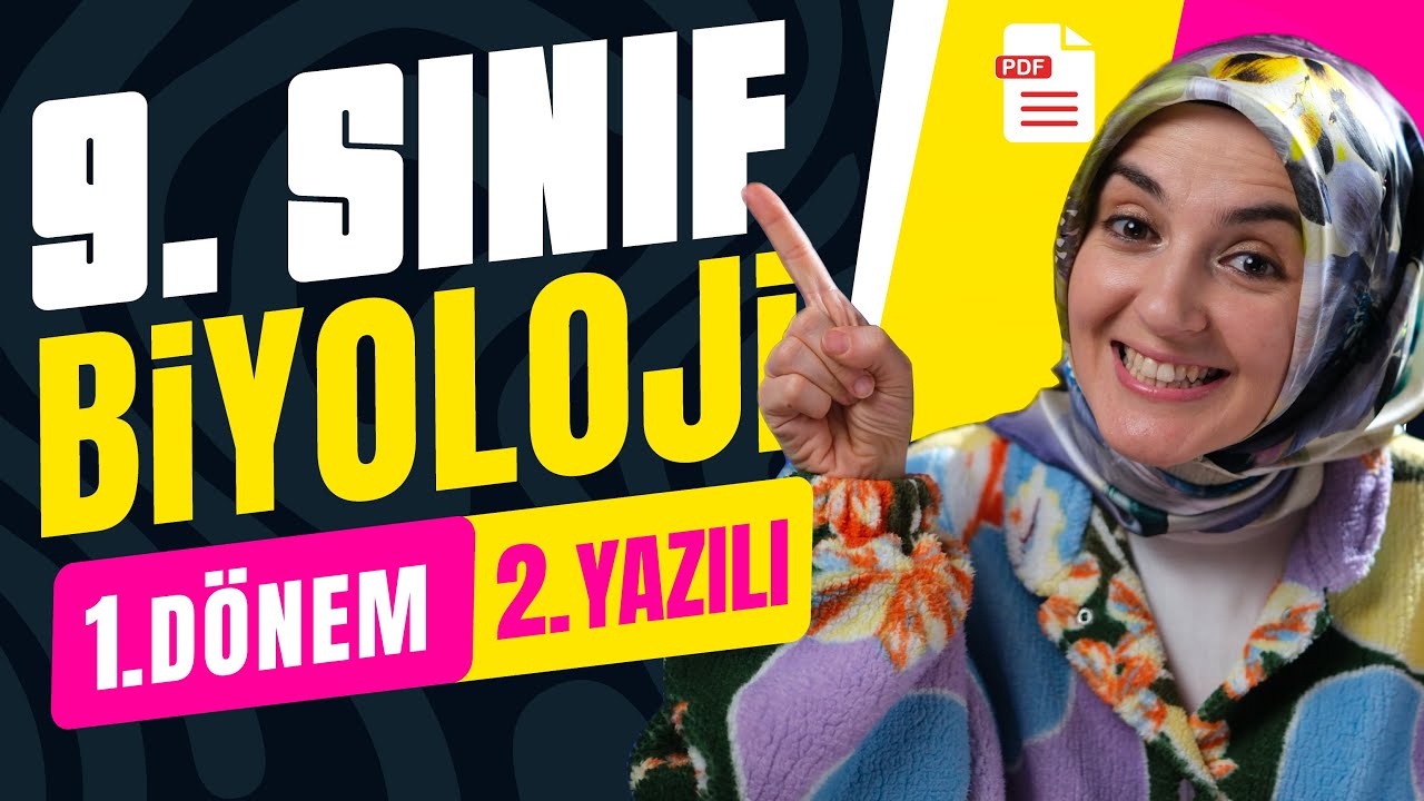 9.Sınıf Biyoloji 1.Dönem 2.Yazılı